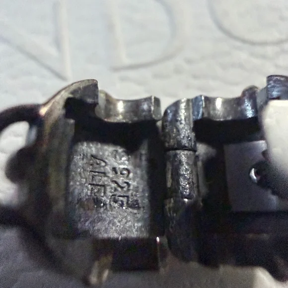 Authentic PANDORA PURSE Silver W/  CZ CLIP 14K YELLOW GOLD - Picture 3 of 5